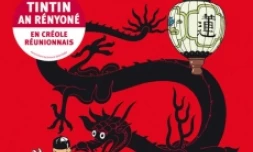 Tintin i koz kréol dann "le lotus bleu"