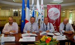 Signature de convention entre la chambre interdépartementale des huissiers et la chambre de métiers et de l'artisanat (D.R)