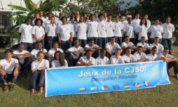 La délégation réunionnaise des jeux de la CJSOI (photo D.R)