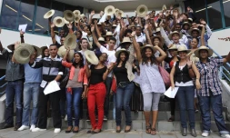 La remise des diplômes aux étudiants cycle préparatoire aux études supérieures et à l'insertion professionnelle (Photo DR)