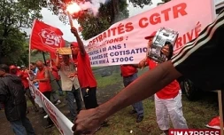 Manifestation de la CGTR (photo archives)
