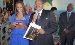 Lors de la remise des diplĂ´mes (Photo D.R.)