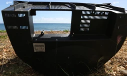 Déchets sur le sentier littoral Nord