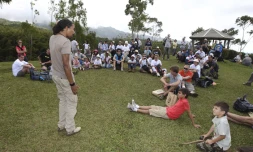 samedi 11 Aout 2012

Deux bougies pour l'inscription des "Pitons, Cirques et Remparts" à l'UNESCO photo Philippe Boyer pour imaz press