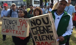 Jeudi 16 août 2012 - Manifestation des emplois verts devant la préfecture