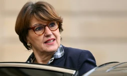 la ministre de l'Agriculture, Annie Genevard, le 10 décembre 2025 à Paris