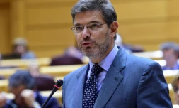 Le ministre espagnol de la Justice Rafael Catala le 14 octobre 2014 à Madrid