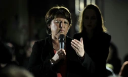 Martine Aubry, le 25 février 2016 à Lille