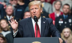 Le président américain Donald Trump, le 15 mars 2017 à Nashville, au Tennessee