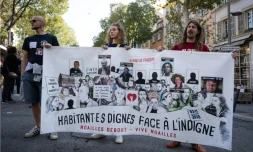 Des milliers de Marseillais manifestent pour rélamer "justice, vérité" et des logements "pour tous" le 3 novembre 2024