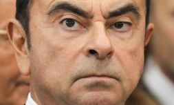 Carlos Ghosn, à Maubeuge, le 8 novembre 2018
