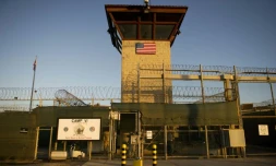 Le "Camp Six" de la prison américaine de Guantanamo, le 19 janvier 2012, à Cuba