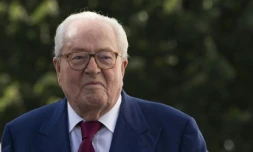 Jean-Marie Le Pen à Nanterre, le 20 août 2015