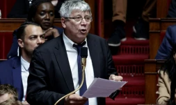 Le président de la Commission des Finances et député La France Insoumise (LFI), Eric Coquerel, le 9 avril 2024 à l'Assemblée nationale, à Paris