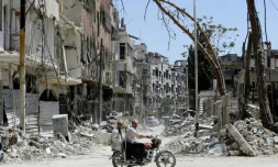 Dans Douma, le 16 avril 2018