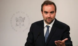Le ministre des Collectivités territoriales Sébastien Lecornu à Paris le 17 juillet 2019