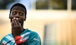 Gaël Monfils lors du match perdu à Roland-Garros, le 28 septembre 2020