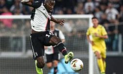 Blaise Matuidi, sous le maillot de la Juventus, contre l'Hellas Vérone, le 21 septembre 2019 à Turin