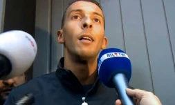Mohamed Abdeslam, frère de Salah, le 16 novembre 2015 à Moleenbek, en Belgique
