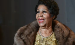 Aretha Franklin à Washington, le 6 décembre 2015