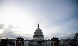 Au 34e jour du "shutdown", le bras de fer entre Trump et les démocrates se poursuit au Capitole, photographié ici le 23 janvier 2019