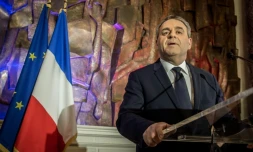 Xavier Bertrand le 13 décembre 2015 à Saint-Quentin