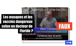   Attention aux affirmations de ce docteur d'Orange County sur la dangerosité des masques et des vaccins