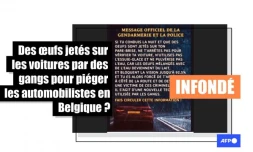   Attention à cette fausse rumeur sur une technique criminelle consistant à jeter des &oelig;ufs sur le pare-brise des automobilistes