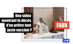   Non, ce prêtre mexicain qui s'est évanoui lors d'une messe n'est pas mort après avoir été vacciné contre le Covid