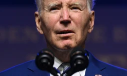 Le président américain Joe Biden lors d'une conférence de presse à Hanoï, au Vietnam, le 10 septembre 2023