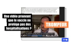  Cette interview d'un médecin belge a été coupée et ne prouve pas que les vaccins anti-Covid sont inefficaces