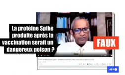   Attention aux affirmations de ce médecin sud-africain qui prétend que le vaccin "empoisonne" la population