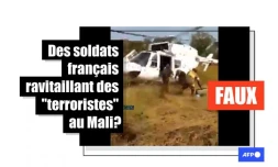   Non, cette vidéo ne montre pas le ravitaillement de "terroristes" par la France au Mali