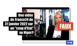  Cette vidéo de France 24 date de 2010 et non pas de janvier 2022