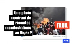   Cette photo ne montre pas de récentes émeutes au Niger: elle a été prise en 2014 au Burkina Faso