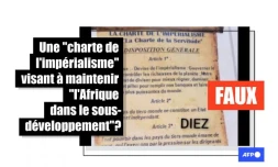   Attention, cette "charte de l'impérialisme" est un faux