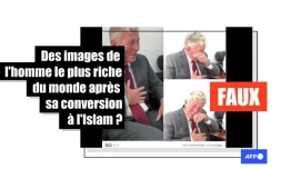   Non, ces images ne montrent pas l&rsquo;homme le plus riche du monde lors de sa conversion à l&rsquo;islam