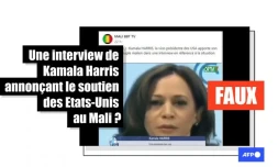   Non, Kamala Harris n&rsquo;a pas prononcé un message de soutien au Mali lors d&rsquo;une conférence à Munich