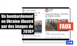   Non, le quotidien allemand Bild n'a pas publié de fausses images de bombardements en Ukraine