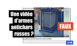   Attention, cette vidéo ne montre pas des armes antichars russes : c&rsquo;est un film d&rsquo;animation