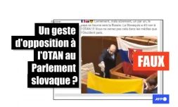   Cette vidéo ne montre pas que la Slovaquie s'est opposée à l'OTAN pour se "tourner vers la Russie"