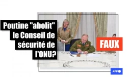 Non, Vladimir Poutine n’a pas "approuvé l’abolition du Conseil de sécurité"