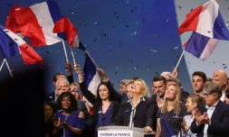 Marine Le Pen à Nice, le 27 avril 2017
