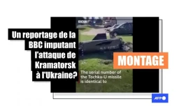 Attention à ce faux reportage de la BBC attribuant le massacre de la gare de Kramatorsk à l'Ukraine