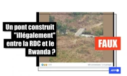  Non, ce pont n'a pas été construit "illégalement" sans l'accord de la République démocratique du Congo