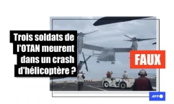   Cette vidéo ne montre pas la mort de trois soldats de l&rsquo;Otan