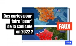   Canicule : non ces cartes ne montrent pas que les médias veulent faire "peur" en 2022