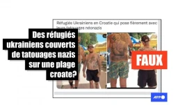   Non, ces hommes couverts de tatouages nazis en Croatie ne sont pas des Ukrainiens