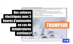   Attention à ces publications sur l'autonomie des voitures électriques lors d'embouteillages