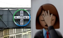 L'usine Bayer de Wuppertal, dans l'ouest de l'Allemagne, le 23 avril 2019